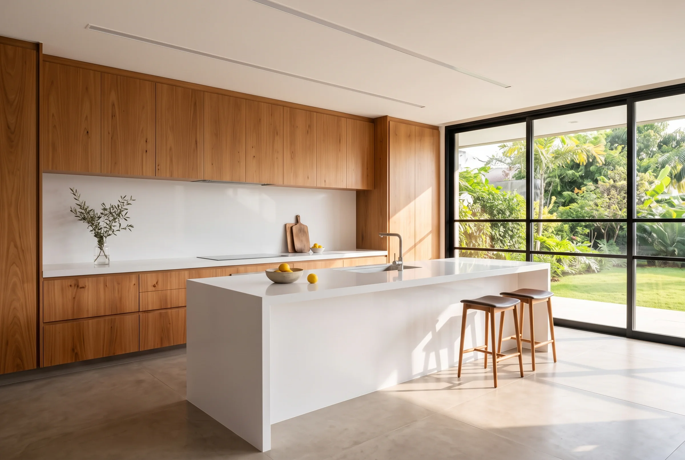Cozinha com Nanoglass